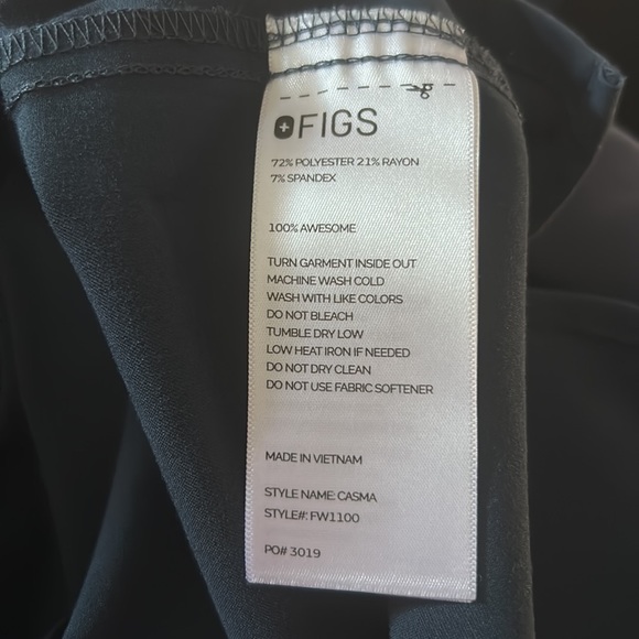 Figs Casma scrub top XL Dark Harbor - Picture 6 of 6